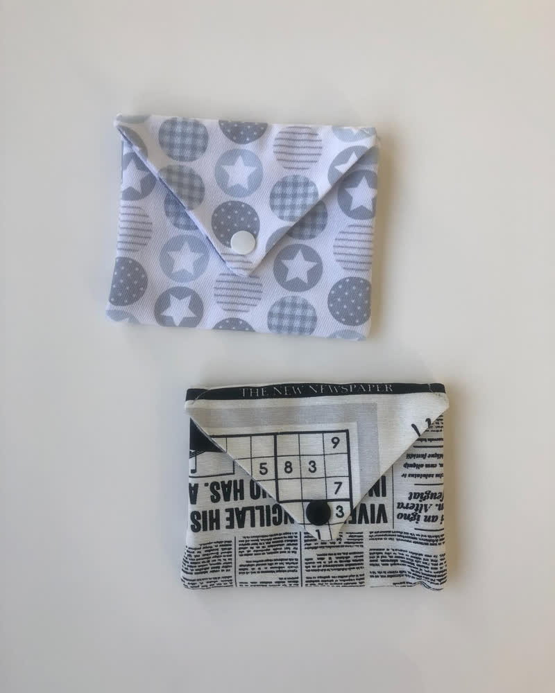 Pochettes à savon et shampoing solide 100% Coton