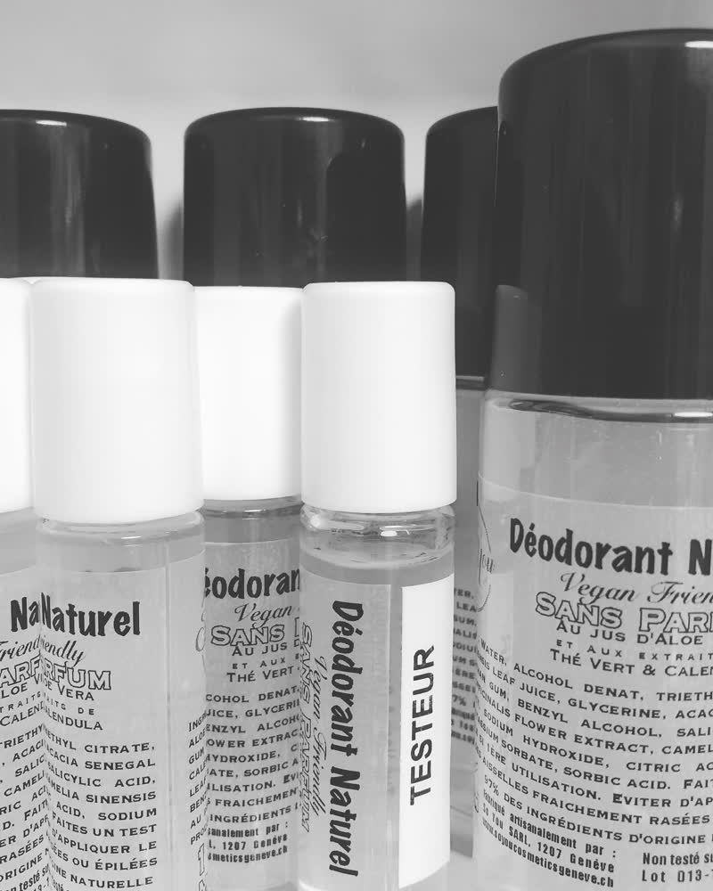 Déodorant naturel sans sels d'aluminium ni bicarbonate